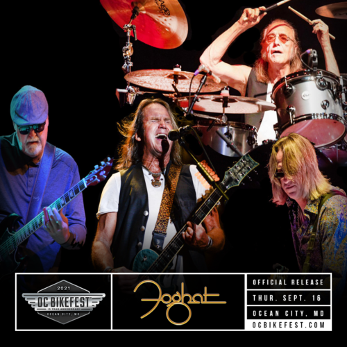 Foghat band members performing on stage